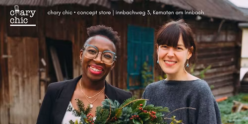 Adventkranz binden mit Charity & Evelyn