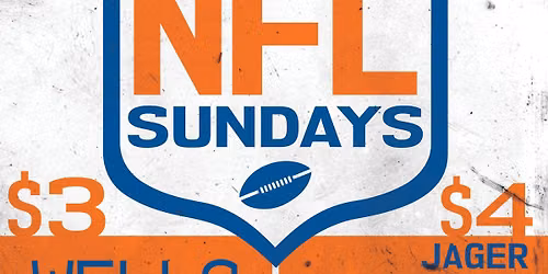 Rowdy NFL Sunday Funday!
