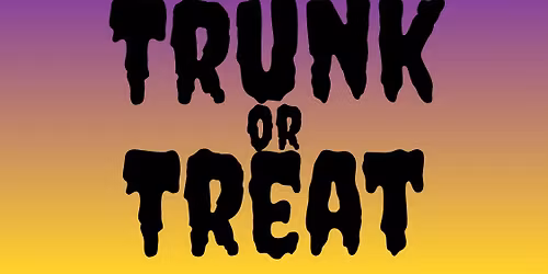 Annual Trunk or Treat