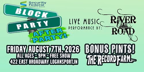 Sec-Fed Block Party After Party with River Road 