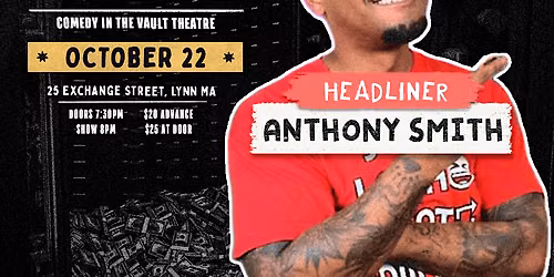 Stand Up Stick Up - Comedy @ The Vault Theatre ft. Anthony Smith