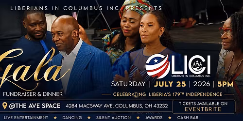 Liberia 179th Independence Day Gala Dinner & Fundraiser