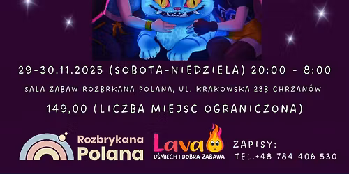 Andrzejkowa nocowanka z Huntrix