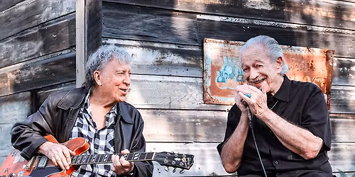 Elvin Bishop and Charlie Musselwhite at Mainstage Theatre, James Lumber Center for the Performing Arts