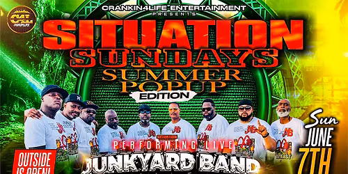 SITUATION SUNDAY - JUNKYARD BAND - SUMMER POP-UP
