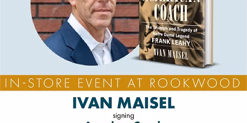 Ivan Maisel signing American Coach