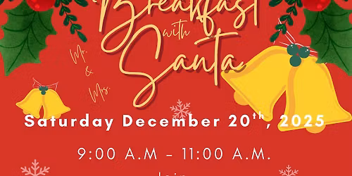 Breakfast with Mr.\/Mrs. Clause (FREE)