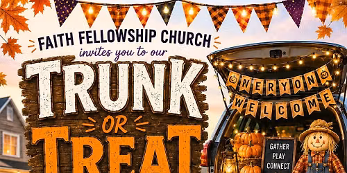 Trunk or Treat and MORE!