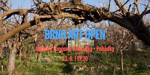 Barbora Lungov\u00e1: Zahr\u00e1dky - Poh\u00e1dky \u2013 p\u0159esunuto na \u010derven