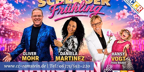 Schlagerfr\u00fchling 2027 - Schlagerstars zu Gast im Congress Center Ramstein