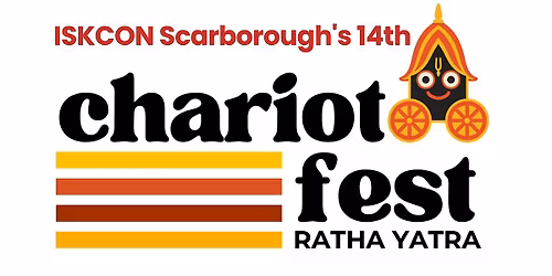 ISKCON Scarborough's\u272814th Chariot Fest \ufe0f\u2705 Aug 08th Sat @Milliken Park