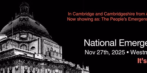 People's Emergency Briefing - Cambridge  Buddhist Centre