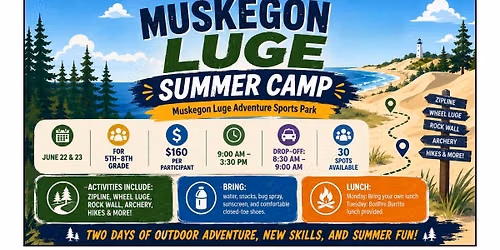 Muskegon Luge Summer Camp
