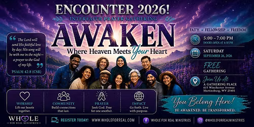 ENCOUNTER 2026! Interfaith Prayer Gathering
