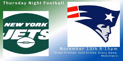 Jets vs Pats TNF