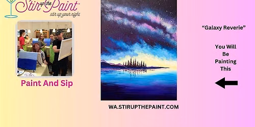 Bellevue Paint and Sip, Paint Party, Paint Night With Stir Up The