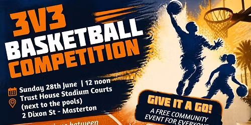 3V3 Basketball Competition - free community event