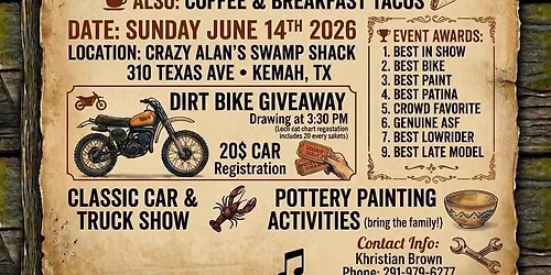 KEMAH BOARDWALK CAR SHOW