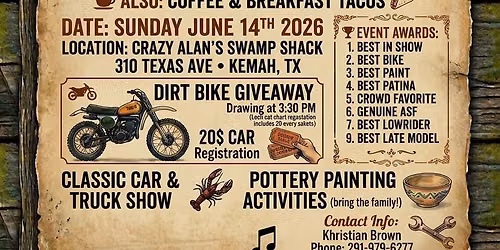 KEMAH BOARDWALK CAR SHOW