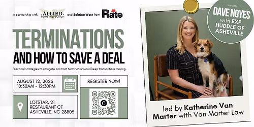 Terminations & How To Save a Deal (August Huddle)