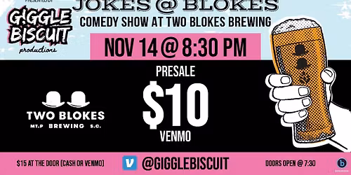 Jokes @ Blokes Comedy Show