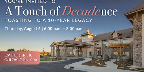 A Touch of Decadence \u2013 Toasting to a 10-Year Legacy