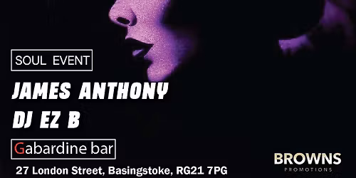 I Got Soul - Gabardine Bar FREE ENTRY Basingstoke