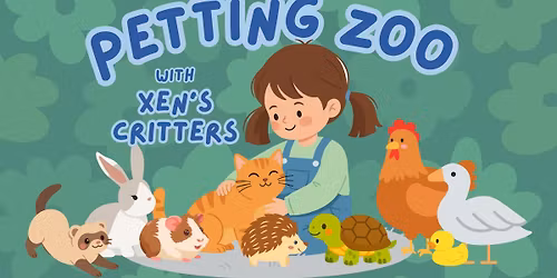 Inside Friends Petting Zoo with Xen\u2019s Critters