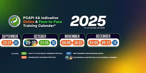 Accredited 8-hr Managing Heads Seminar (In-Person)