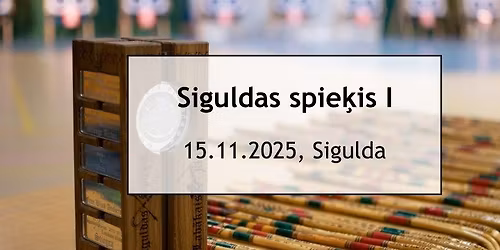 Siguldas spieķis I 2025-2026