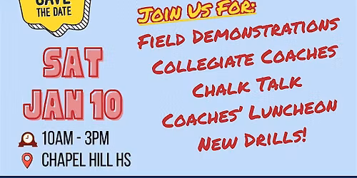 NC Lacrosse Coaches' Clinic (2026) presented by NCLCA | @NCLaxCoaches