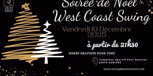 Soir\u00e9e de No\u00ebl 100% West Coast Swing