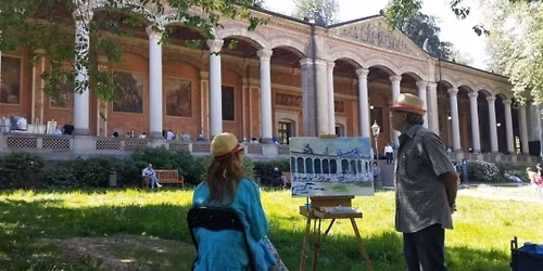 Antik-, Kunst- und Kunsthandwerksmarkt  in der Trinkhalle Baden-Baden 