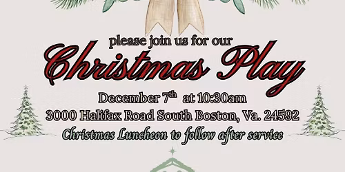 SoBo COG Christmas Play