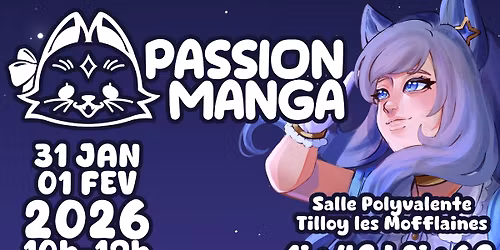 Passion Manga 4 \u00e9me \u00e9dition \u00e0 Tilloy les Mofflaines 62