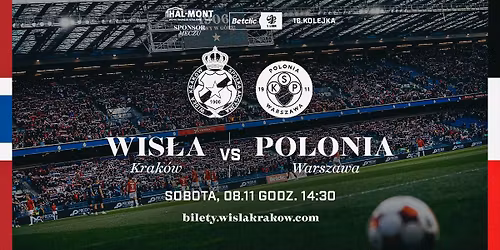 \ud83d\udd35\u26aa\ud83d\udd34 Wis\u0142a Krak\u00f3w - Polonia Warszawa | 16. kolejka | Hal-mont Sponsorem Meczu
