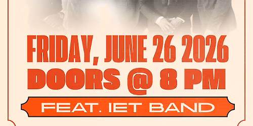 80s-2000s Live Music Night feat. IETBAND