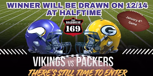 Vikings vs Packers Ticket Drawing