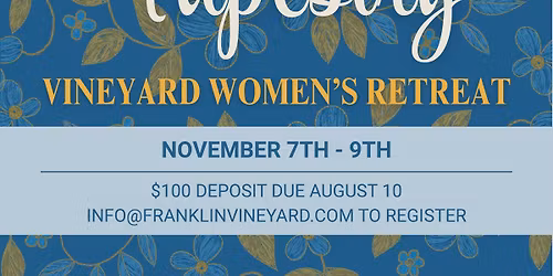 2025 Vineyard Women's Retreat