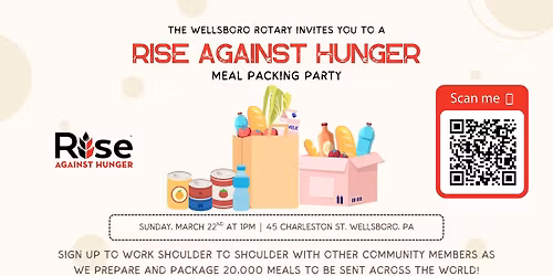 Rise Against Hunger Meal Packing Party