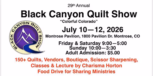 Black Canyon Quilt Show