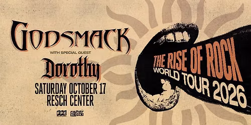 Godsmack - The Rise of Rock World Tour 2026