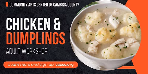 Chicken & Dumplings (Adult Cooking Workshop)