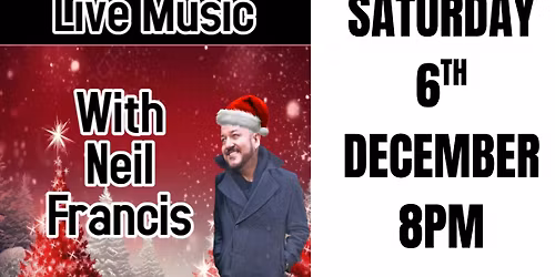 Live music with Neil Francis