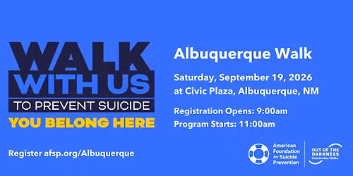 Albuquerque Out of the Darkness Walk
