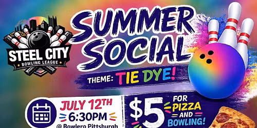 Steel City Bowling League Summer Social