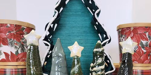 Hand Built Clay Trees