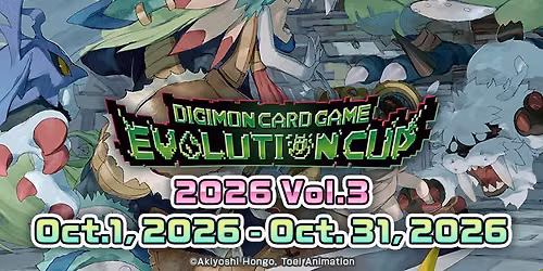 Digimon: Evolution Cup 2026 Vol.3