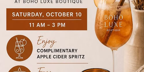 Fall Fest at Boho Luxe Boutique