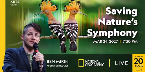 National Geographic Live: Saving Nature's Symphony With Ben Mirin
